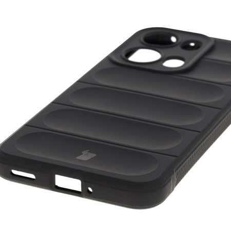 Pancerne etui Bizon Case Tur do Oppo Reno13 Pro, czarne