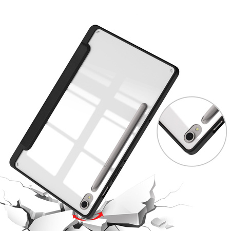 Etui Bizon Case Tab Clear Matt do Samsung Galaxy Tab S9, czarne
