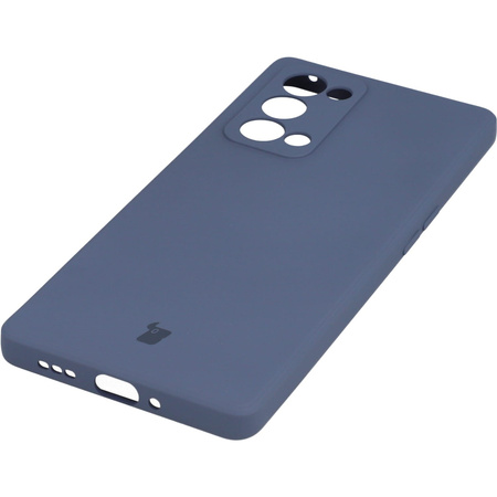 Etui Bizon Case Silicone do Oppo Reno 6 Pro, szare