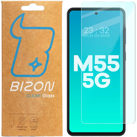 Szkło hartowane Bizon Glass Clear 2 do Galaxy M55 5G