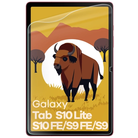 Folia imitująca papier Bizon Film Tab Papirus Duo do Galaxy Tab S10 Lite / S10 FE / S9 FE / S9, 2 sztuki