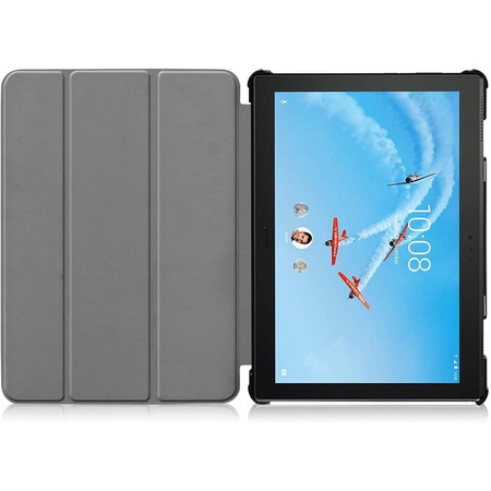 Etui Bizon Case Tab Croc do Lenovo Yoga Smart Tab 10.1 / Lenovo Yoga Tab 5, czarne