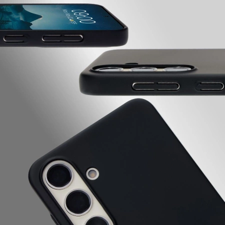 Etui Bizon Case Łupka do Galaxy S24, czarne