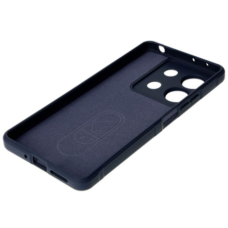 Pancerne etui Bizon Case Tur do Xiaomi Redmi Note 13 5G, granatowe