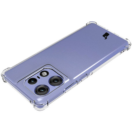 Elastyczne etui Bizon Case Salpa do Motorola Edge 50 Pro, przezroczyste