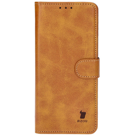 Etui Bizon Case Pocket do Google Pixel 9 Pro XL, brązowe