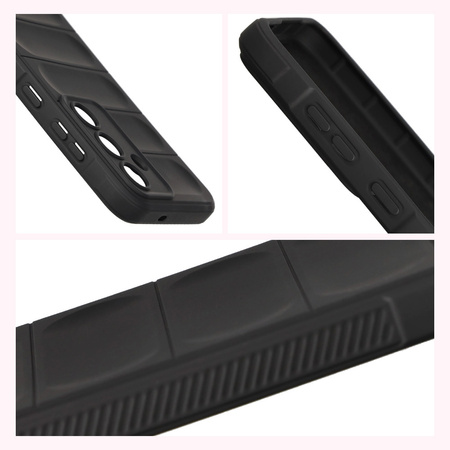 Pancerne etui Bizon Case Tur do Galaxy S25 FE, czarne