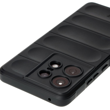 Pancerne etui Bizon Case Tur do Motorola Edge 50 Pro, czarne