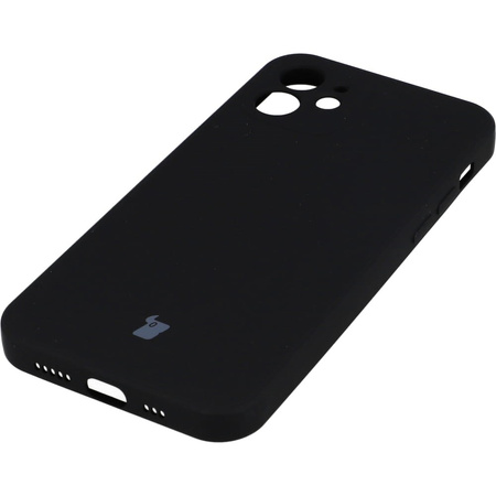 Etui Bizon Case Silicone do iPhone 12, czarne