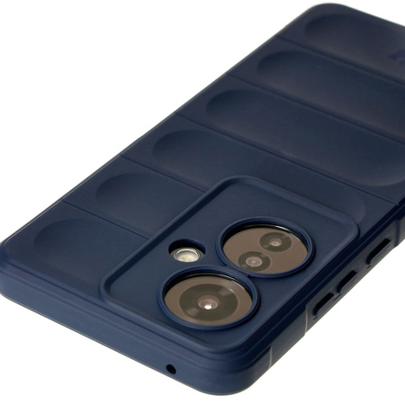 Pancerne etui Bizon Case Tur do Oppo Reno11 F 5G, granatowe