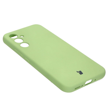 Etui Bizon Case Silicone do Galaxy A54 5G, jasnozielone