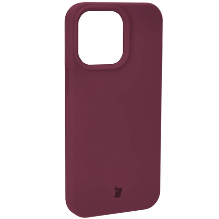 Etui silikonowe Bizon Soft Case do iPhone 14 Pro Max, ciemnofioletowe