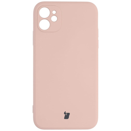 Etui Bizon Case Silicone do Apple iPhone 11, jasnoróżowe