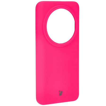 Etui silikonowe Bizon Soft Case do Xiaomi 14 Ultra, neonowo-różowe