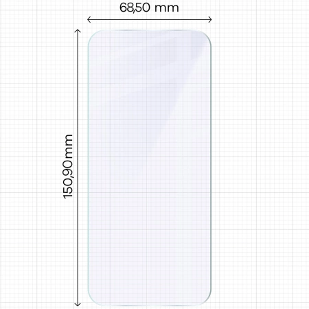 Elastyczne szkło hybrydowe Bizon Glass Mule do Pixel 9a