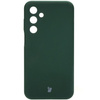 Silikonowe etui Bizon Soft Case do Galaxy M35 5G, ciemnozielone