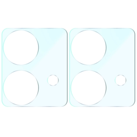 Szkło na aparat Bizon Glass Silk Lens do Motorola Edge 40 Neo, 2 sztuki