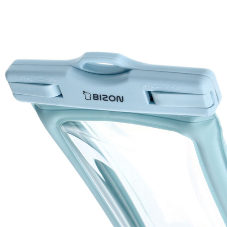 Etui wodoszczelne Bizon Case Hydrofloat, jasnoniebieskie