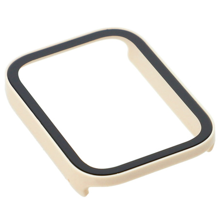 Etui Bizon Case Watch Adamo do Xiaomi Smart Band 8 Pro, beżowe