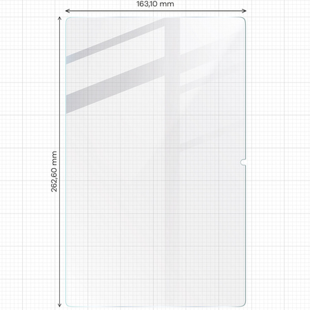 Folia imitująca papier Bizon Film Tab Papirus Duo do Realme Pad 2 11.5, 2 sztuki