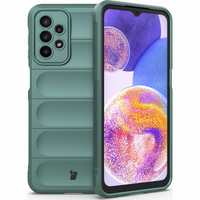 Pancerne etui Bizon Case Tur do Galaxy A23 4G / 5G, ciemnozielone