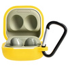 Etui Bizon Case Headphone Silicone do Galaxy Buds Live / Pro / Buds2 / Buds2 Pro / Buds FE, żółte