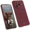 Pancerne etui Bizon Case Tur do Xiaomi Poco F7 Pro, burgundowe