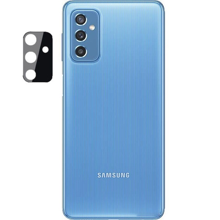 Szkło na aparat Bizon Glass Silk Lens dla Galaxy M52, 2 sztuki