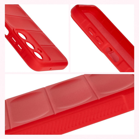 Pancerne etui Bizon Case Tur do Galaxy A16 4G/5G, czerwone