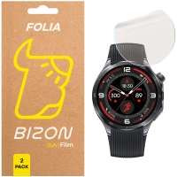 Folia matowa Bizon Glass Watch Film Sun Duo do OnePlus Watch 3, 2 sztuki