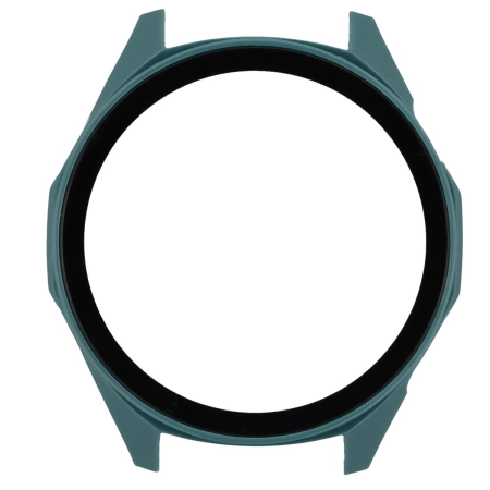 Etui ze szkłem do zegarka Bizon Case Watch Adamo do Huawei Watch GT6 46 mm, zielone