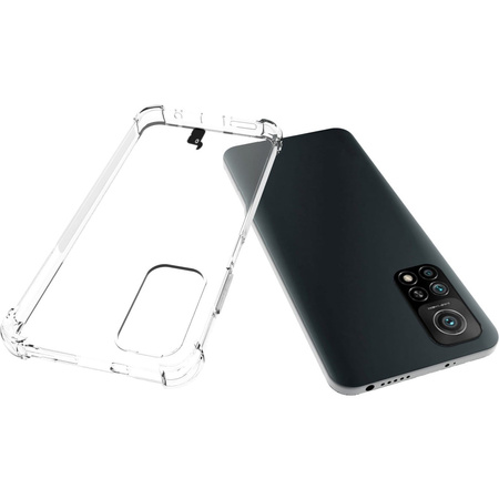 Etui + 2x szkło + obiektyw Bizon Case Clear Pack Xiaomi do Redmi Note 11S 4G, przezroczyste