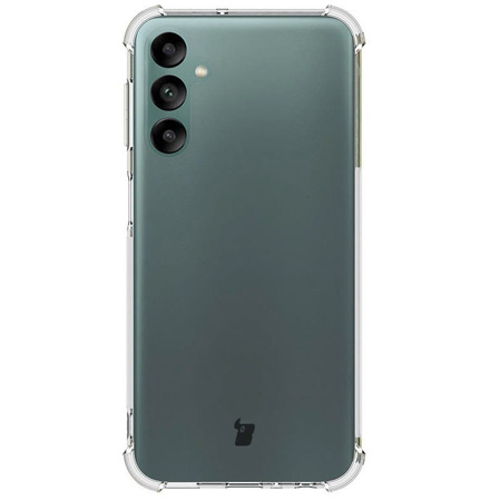 Etui + 2x szkło + obiektyw Bizon Case Clear Pack do Samsung Galaxy A24, przezroczyste