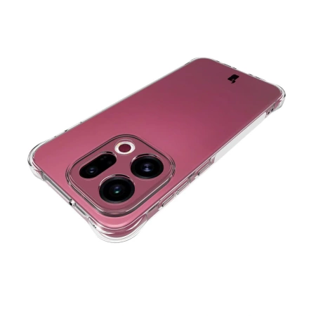 Elastyczne etui + 2x folia na ekran Bizon Case Clear Pack do Oppo Find X9