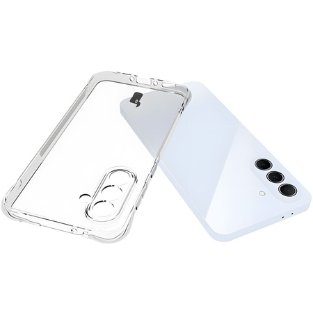 Etui + 2x szkło Bizon Case Clear Pack do Redmi 14C 4G, przezroczyste