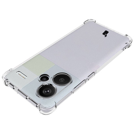 Elastyczne etui Bizon Case Salpa do Xiaomi Redmi Note 13 Pro+ 5G, przezroczyste
