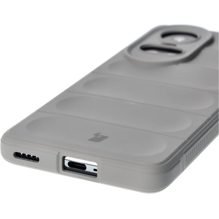 Pancerne etui Bizon Case Tur do Oppo Reno10 5G, jasnoszare
