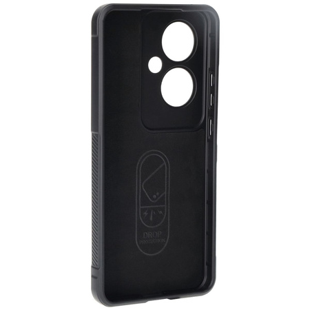 Pancerne etui Bizon Case Tur do Oppo Reno11 F 5G, czarne