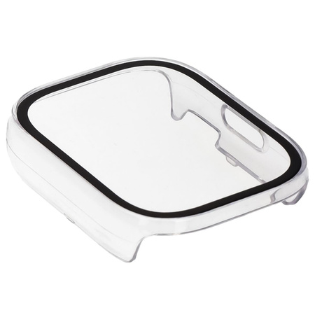 Etui ze szkłem do zegarka Bizon Case+Glass Watch do Xiaomi Redmi Watch 5 Lite, przeźroczyste