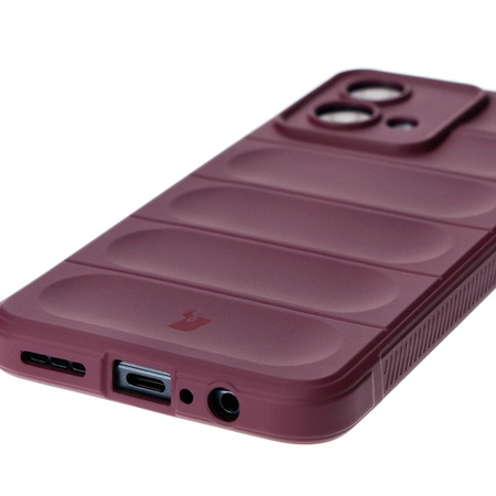 Pancerne etui Bizon Case Tur do Motorola Moto G84 5G, ciemnofioletowe