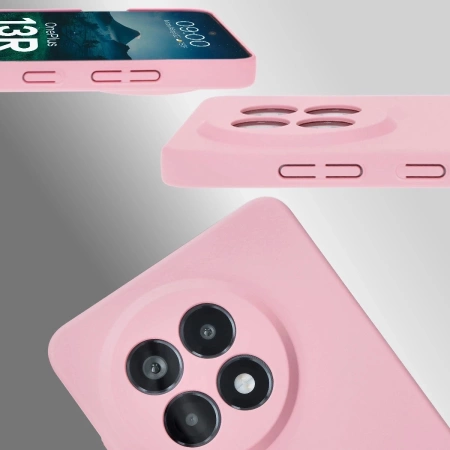 Etui Bizon Case Łupka do OnePlus 13R, różowe