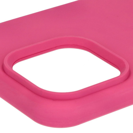 Etui silikonowe Bizon Soft Case do iPhone 15 Pro Max, fuksja