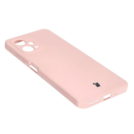 Etui Bizon Case Silicone Sq do Xiaomi POCO X5, Redmi Note 12 5G, jasnoróżowe