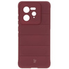 Pancerne etui Bizon Case Tur do Realme GT 7 Pro, burgundowe