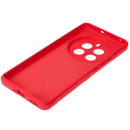 Pancerne etui Bizon Case Tur do Realme 12 Pro / 12 Pro+, czerwone