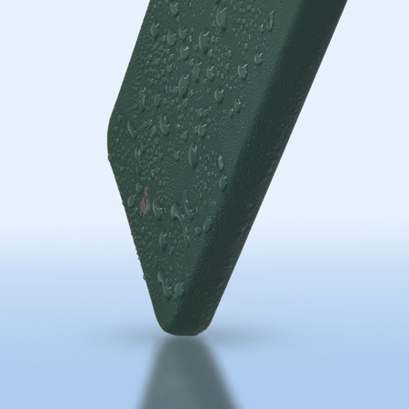 Silikonowe etui Bizon Soft Case do OnePlus 12R, ciemnozielone