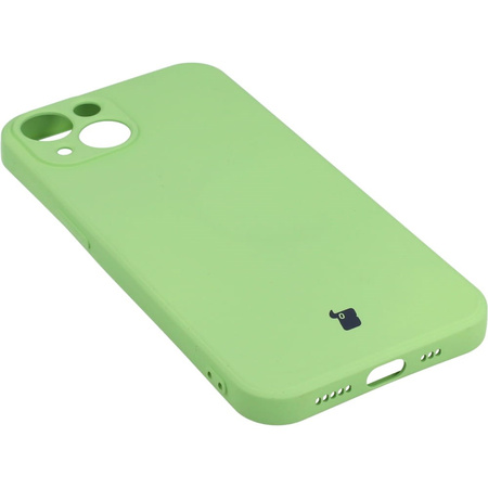 Etui Bizon Case Silicone do iPhone 13, zielone