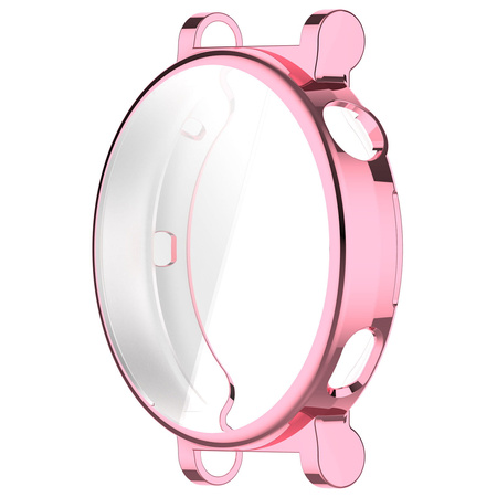 Etui Bizon Case Watch Felipe do Huawei Watch GT 4 41 mm, różowe