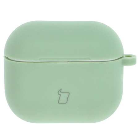 Etui Bizon Case Headphone Silicone do AirPods 3, miętowe