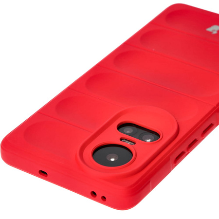 Pancerne etui Bizon Case Tur do Oppo Reno10 5G, czerwone